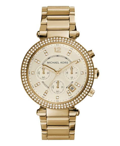 michael kors ure dame guld